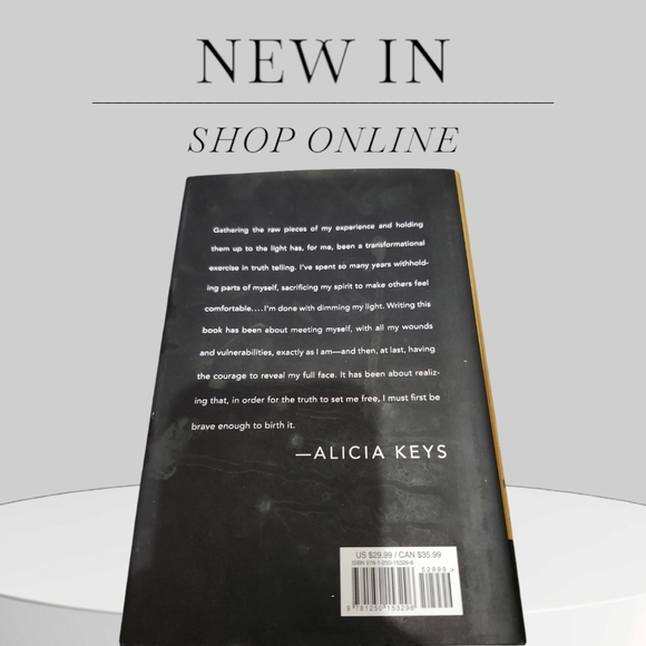 First Edition "More Myself: A Journey" Hardcover Book by Alicia Keys - Picture 3 of 4